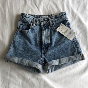 Zara mom shorts